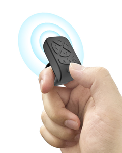 Télécommande Bluetooth portable à 7 touches pour selfies, vidéos, diffusions en direct, médias sociaux, tourne-page élégant pour photos - Product Image 4