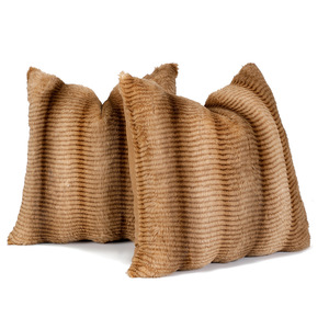 Funda de Almohada Decorativa Xu Ai, Acolchada con Rayas Verdes, para Sofá de Sala de Estar, Cojín Lumbar - Product Image 4