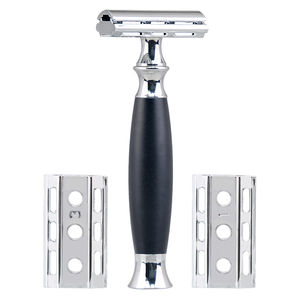 Rasoio di Sicurezza Regolabile di Precisione Manuale <span class=keywords><strong>ZY</strong></span> da Uomo con Manico Ponderato, Adatto a Lamette a Doppio Filo, Stile a Lama Singola - Product Image 5