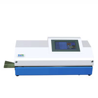 Machine de scellage médicale entièrement automatique pour pochettes de stérilisation dentaire avec écran tactile et fonction d'impression