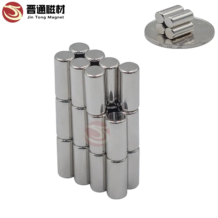 Shenzhen Disc Cylinder Rod Stick Customized Size Round N52 Neodymium Magnet