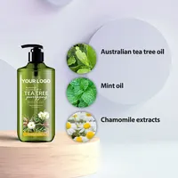 Lavaggio del corpo organico naturale dell'oem dell'etichetta privata con Gel doccia per il lavaggio del corpo dell'albero del tè di Refreshements di alta qualità
