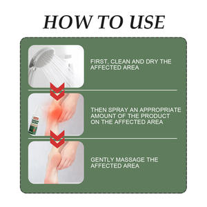 Spray Analgésico para el Talón, Crema para Aliviar el <span class=keywords><strong>Dolor</strong></span> <span class=keywords><strong>de</strong></span> Espolón Calcáneo, Hinchazón Muscular, Tendón <span class=keywords><strong>de</strong></span> Aquiles, Fascitis, Artritis, Yeso Analgésico - Product Image 6