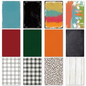 Putuo Decor personalizzato sfondo vuoto fai da te scrittura segno di latta <span class=keywords><strong>Vintage</strong></span> Metal Sign Home Wall Desktop Decor - Product Image 6