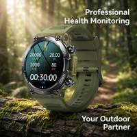 K56pro Smartwatch OEM ODM IPS 1,39 Zoll IPS Schlafüberwachung 400mAh IP68 Smartwatch Realtek8762DK für Herren Android iOS Rund