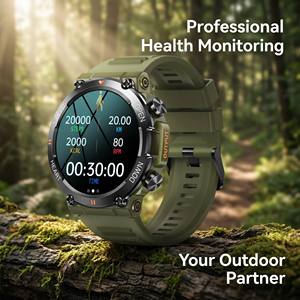Smartwatch K56pro OEM ODM con Display IPS da 1,39 Pollici, Rilevamento del Sonno, Batteria 400mAh, IP68, Chip Realtek8762DK per Uomo, Compatibile <span class=keywords><strong>Android</strong></span> e <span class=keywords><strong>iOS</strong></span>, Forma Rotonda - Product Image 3