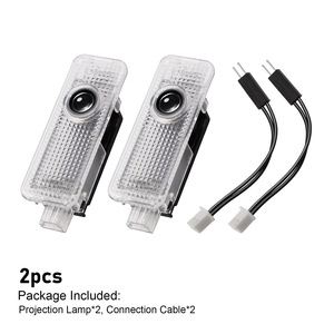 Bmhd012 <b>Door</b> Courtesy <b>Light</b> Led Projector For Bmw Cars Logo Welcome <b>Light</b> Ambient Lighting Retrofit - Product Image 2