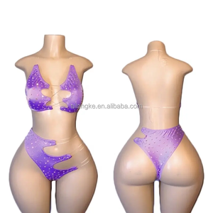 Venta al por Mayor de Ropa de Baile Sexy y Exótica Personalizada para Mujer, Traje de Stripper - Product Image 3