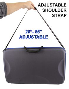 Studio Mixer Case Compatible avec <span class=keywords><strong>Rodecaster</strong></span> <span class=keywords><strong>PRO</strong></span> Podcasting Microphone et accessoires mallette de transport - Product Image 6