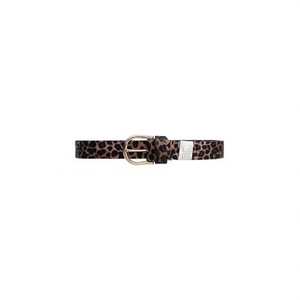 Cintura Leopardata con Fibbia Ovale da 2,5 cm, Cintura Modellante Traspirante in Spandex e Poliestere per Tutte le Stagioni, Modello Cinese 71676 - Product Image 3