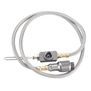Campingmoon Z21 - Estufa <span class=keywords><strong>de</strong></span> Gas <span class=keywords><strong>para</strong></span> Acampar al Aire Libre <span class=keywords><strong>de</strong></span> 75 cm y Conector <span class=keywords><strong>de</strong></span> Manguera Extensible <span class=keywords><strong>para</strong></span> Cartucho <span class=keywords><strong>de</strong></span> Gas con Válvula y Adaptador - Product Image 6