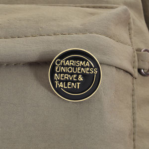 Be Bold Be Brave Be You esmalte Pin cita motivacional broche solapa insignia joyería regalo para adolescentes niñas amigos a granel - Product Image 3