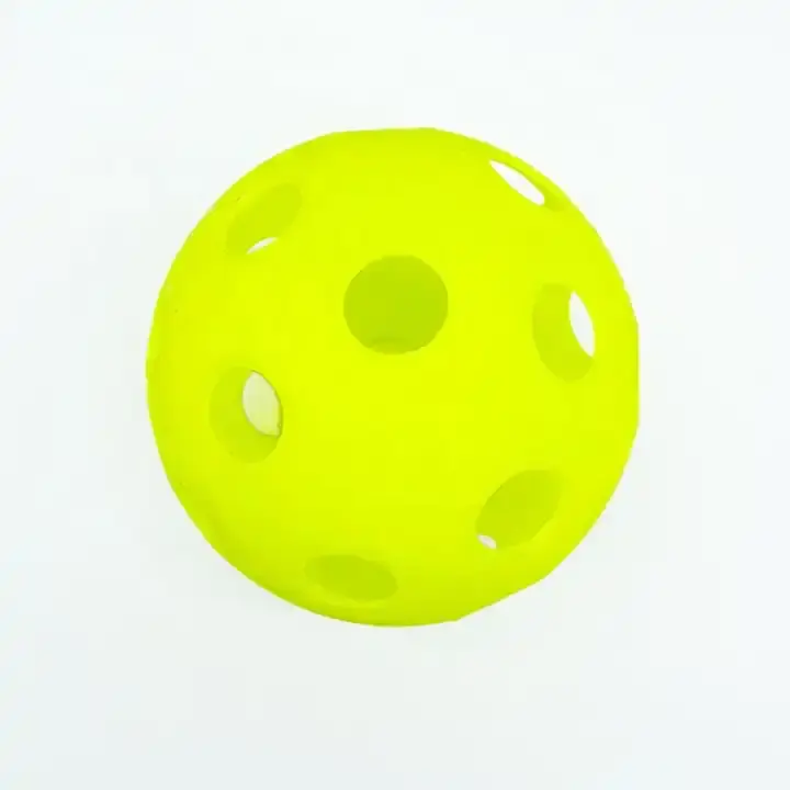 ลูกบอลพลาสติกมีรูขนาด11นิ้วสำหรับฝึกกอล์ฟแบบกลวงลูกบอลพิเคิลบอล