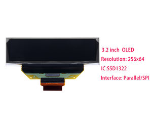 <span class=keywords><strong>3.2</strong></span>英寸256x64 OLED显示屏SSD1322 16灰度黄色和白色 - Product Image 2