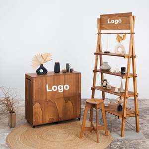 Présentoir en Bois Personnalisé à Plusieurs Niveaux pour Café, Merchandising de Détail et Supermarché - Product Image 3