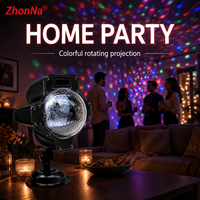 Projecteur LED étanche ZhonNa pour effet de neige, lumière laser de scène extérieure, lampe de jardin à neige mobile pour l'éclairage de scène de Noël
