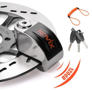 Candado de Disco para Motocicleta <span class=keywords><strong>KOVIX</strong></span> New Image con Alarma Sonora Antirrobo para Motocicletas - Product Image 1