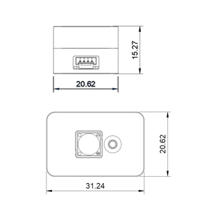 โมดูลเครื่องวัดระยะด้วยเลเซอร์ 0.2-20 ม. ความแม่นยำ ±3 ซม. สำหรับ ArduPilot/PX4 โอเพ่นซอร์ส - Product Image 2