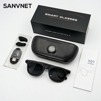 Lunettes Intelligentes 2026 X01 Ultra AI 8MP avec Caméra, Enregistrement Vidéo, Double Micro Anti-Bruit, Traduction IA, Lunettes de Soleil Intelligentes pour Hommes
