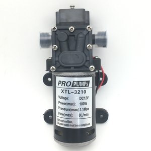 XTL-3210 12V ou 24V 100W (8L 1.1Mpa) pompe à eau à membrane électrique à courant continu brossé, utilisée pour le drone de pulvérisation agricole/lavage de voiture - Product Image 2