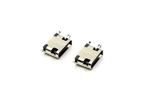Conector USB Tipo C PCB Hembra de Cuatro Patas Empotrado en Placa, Acero Inoxidable 1.6, Protección Contra Fugas de Cobre, 16P 3A 600V - Product Image 4
