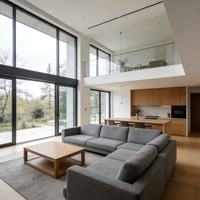 Cabane modulaire préfabriquée en vente chaude, maison d'hôtes moderne et durable pour jardin, cour, vacances en plein air