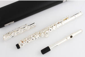 FFL-250S haute qualité Cupronickel flûte haut de gamme C argent plaque 16 trou fermé flûte Instrument pour étudiant - Product Image 6