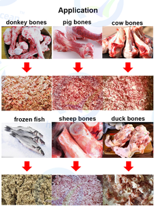 Trituradora de huesos para aves de corral, trituradora automática de buen rendimiento para animales, ovejas, cerdos, vacas y pollos a la venta - Product Image 6