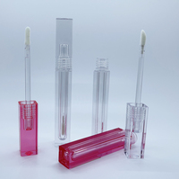 Tube de gloss vide noir/brillant à lèvres, excellente qualité