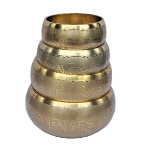 Cuenco tibetano hecho a mano para cantar, cojín de mazo, cuenco de sonido, cuenco para cantar de bronce de resonancia - Product Image 1