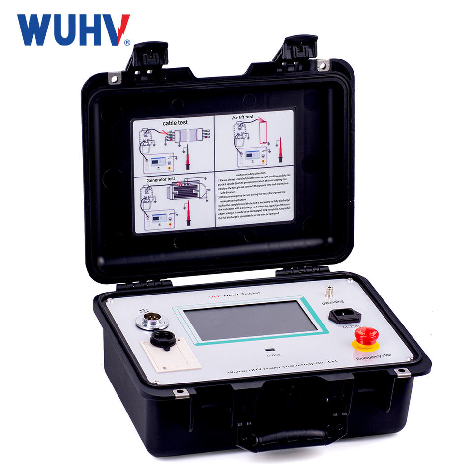 VLF 30kV Portable VLF High Voltage Tester AC Hipot Test Set Ac Cable ...