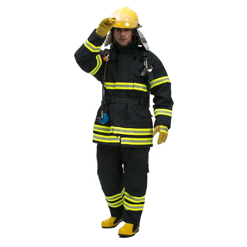 CE EN469 Fire Suit Fire Fighter & Rescue Clothing Fire Fighting Uniform Firefighter Suits