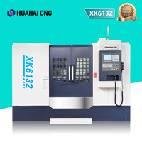 Fresadora CNC Horizontal de 3 Ejes de Alta Precisión XK6132 de Uso Pesado con un Solo Husillo y Sistema de Control GSK para Metal