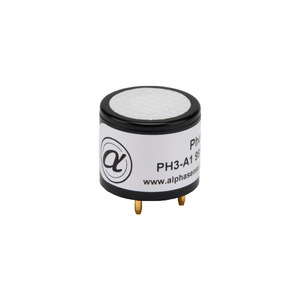 เซ็นเซอร์ตรวจจับก๊าซฟอสฟีน Alphasense รุ่น PH3-A1 ระบบตรวจจับก๊าซพิษด้วยไฟฟ้าเคมี เส้นผ่านศูนย์กลาง 18 มม. - Product Image 3