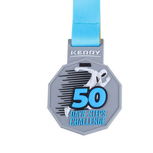 Colgante budista de plata dorada de acero inoxidable, Medalla religiosa católica de San Benito, colgante de joyería cristiana - Product Image 1