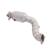 High-quality Ss304 Sport cat Downpipe Dumppipe for Mercedes-Benz W204 C180 C200 C260 1.6T 1.8T M271 M274 Enhances Turbo Response