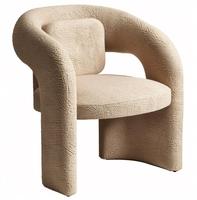 Fauteuil en laine bouclée Teddy Accent Recliner Chaise Lounge Velvet Leisure Sofa Chair Fauteuil