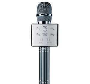 Baru Mini Karaoke Microphone Handheld Multifungsi 3 Keras Speaker Dengan Berubah Suara