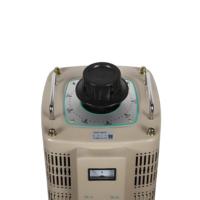 Stabilisateur de tension à contact Variac Autotransformateur monophasé AC en cuivre série TDGC 500VA, haute efficacité 96%