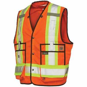 High Quality Reflector <b>Security</b> Jacket Construction Reflective Safety Mesh Vest With Custom Logo for Men - Product Image 6