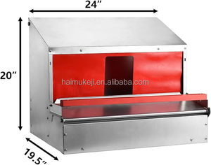 Reversible Egg Mount Roll Away Chicken Nesting Box con Roost Bar Nueva condición para cajas de puesta de gallinas al por menor - Product Image 2