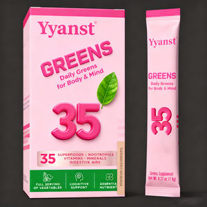 OEM Digestive Superfood Mushroom Blend Greens Powder Cognitive Support Boost Immunity Promote Digestion Greens Powder - Product Image 1