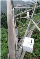 Dispositif de surveillance météorologique industrielle : Capteurs de qualité de l'air et d'humidité, alertes en temps réel sur 7 paramètres (direction du vent, solaire)