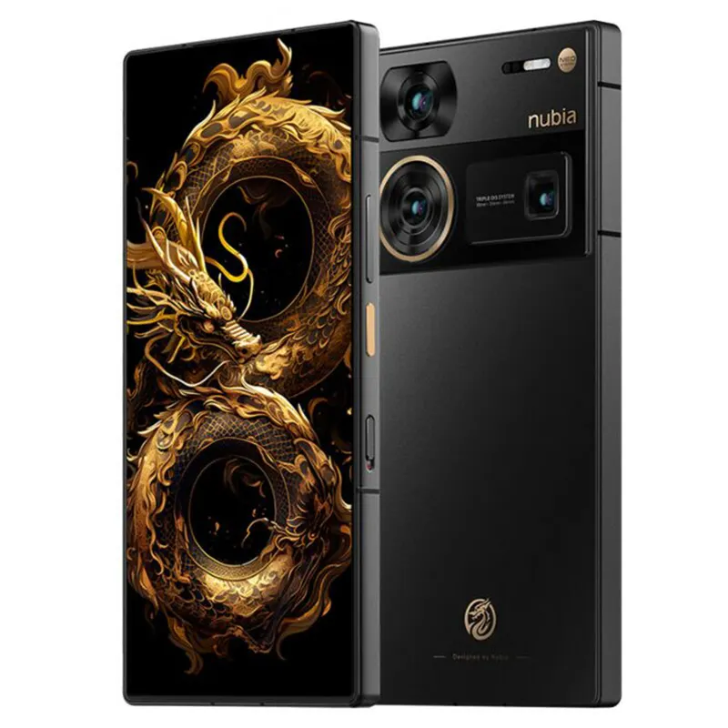 ROM Global Nubia z60 ultra year of the dragon edisi terbatas, ponsel 5G, tahan air IP68 6.8 inci 24GB + 1TB