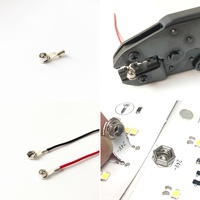 Lembar lampu LED Flex potongan 24V, redup untuk hangat, 500x250mm, 360LED, CRI 95, Ideal untuk perumahan/langit-langit/papan iklan