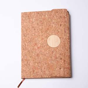 Agenda/Libreta de Negocios A5 Personalizada Ecológica con Impresión, Libreta de Direcciones, Planificador - Papel Certificado, Cubierta de Corcho, Cosido con Hilo - Product Image 4