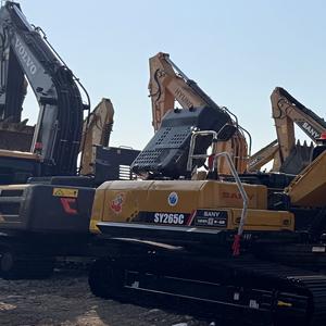 รถขุด SANY SY265C มือสอง ราคาถูก คุณภาพดี ของแท้ น้ำหนัก 26.5 ตัน ระบบไฮดรอลิก รถขุดตีนตะขาบ SANY 265C มือสอง พร้อมขาย มีสินค้าในสต็อก - Product Image 3