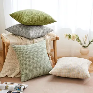Home Textiles Mixed Chenille Throw Pillows Cover High Quality Decorative Chenille Velvet Cushion Cover Pillows & Cushions