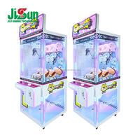 Machine de jeu d'arcade à griffes, directement d'usine, corps en métal et acrylique, fonctionnant à pièces et billets, pour centre commercial