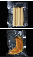 Sac sous vide transparent sur mesure pour aliments, sac de compression sous vide jetable de qualité alimentaire pour la conservation de la fraîcheur